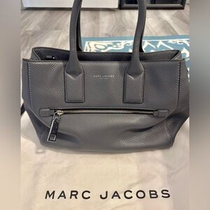 Marc Jacobs Charcoal Leather Handbag